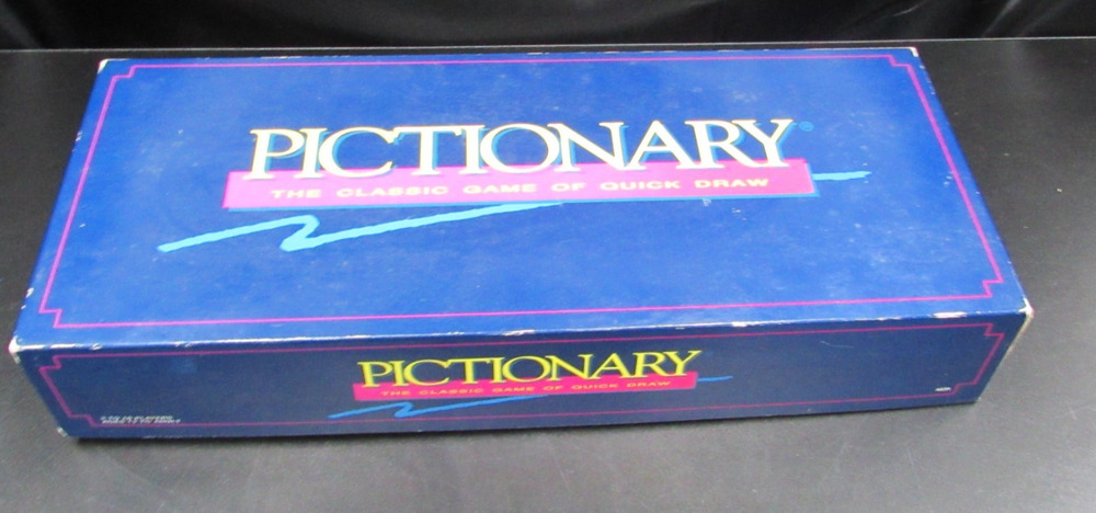 Pictionary Updated For The 90's Classic Board Game from 1993